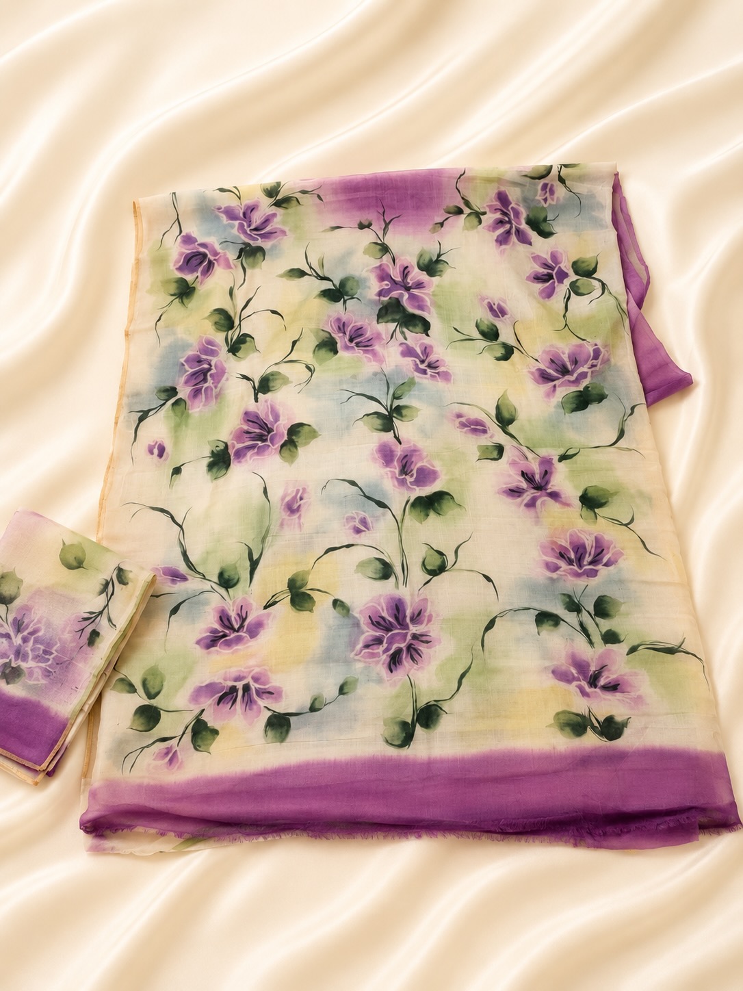 Hand Painted Saree