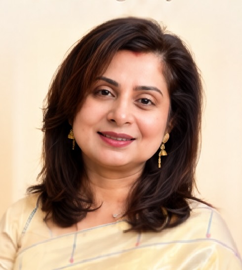 Portrait of Sonali, founder of Ameyaa Collections
